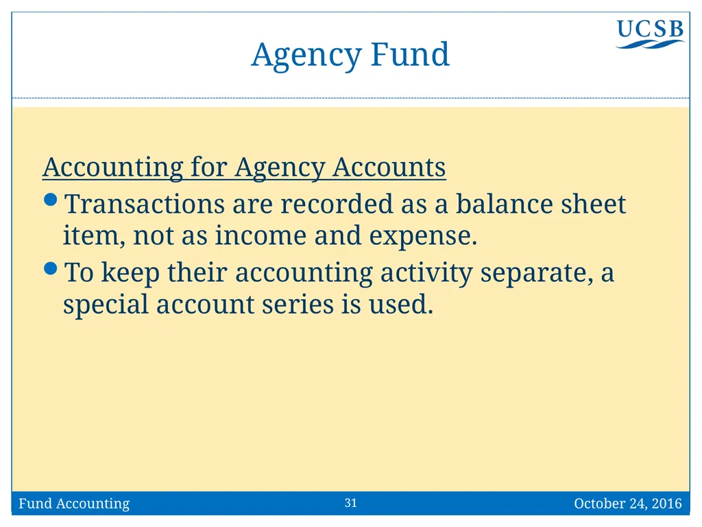 Fund Accounting Jim Corkill | Controller Business - slide 31 of 37