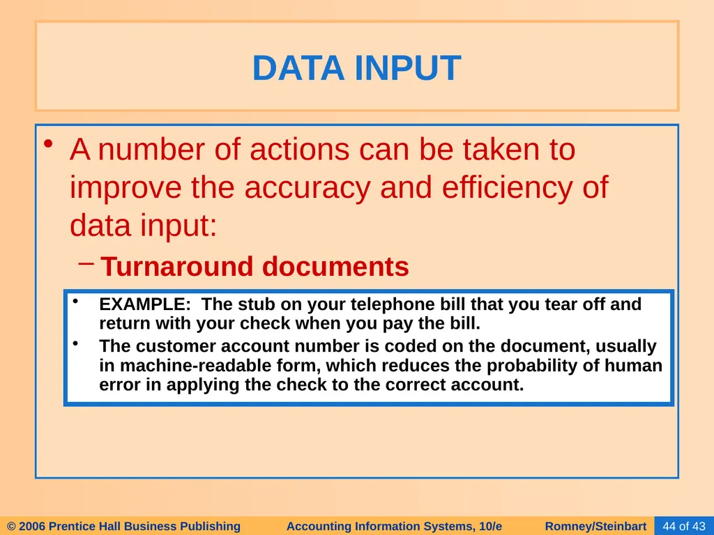 HAPTER 2 Overview of Business Processes - slide 40 of 111