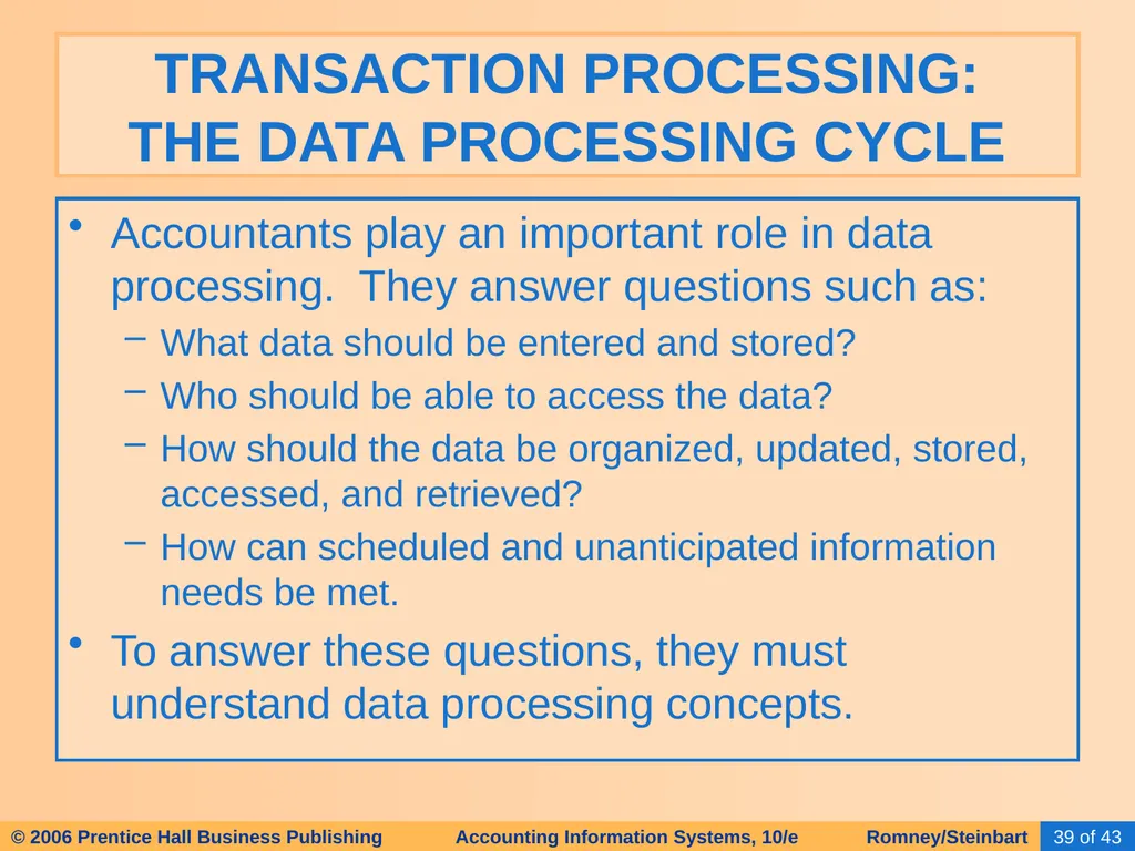 HAPTER 2 Overview of Business Processes - slide 35 of 111