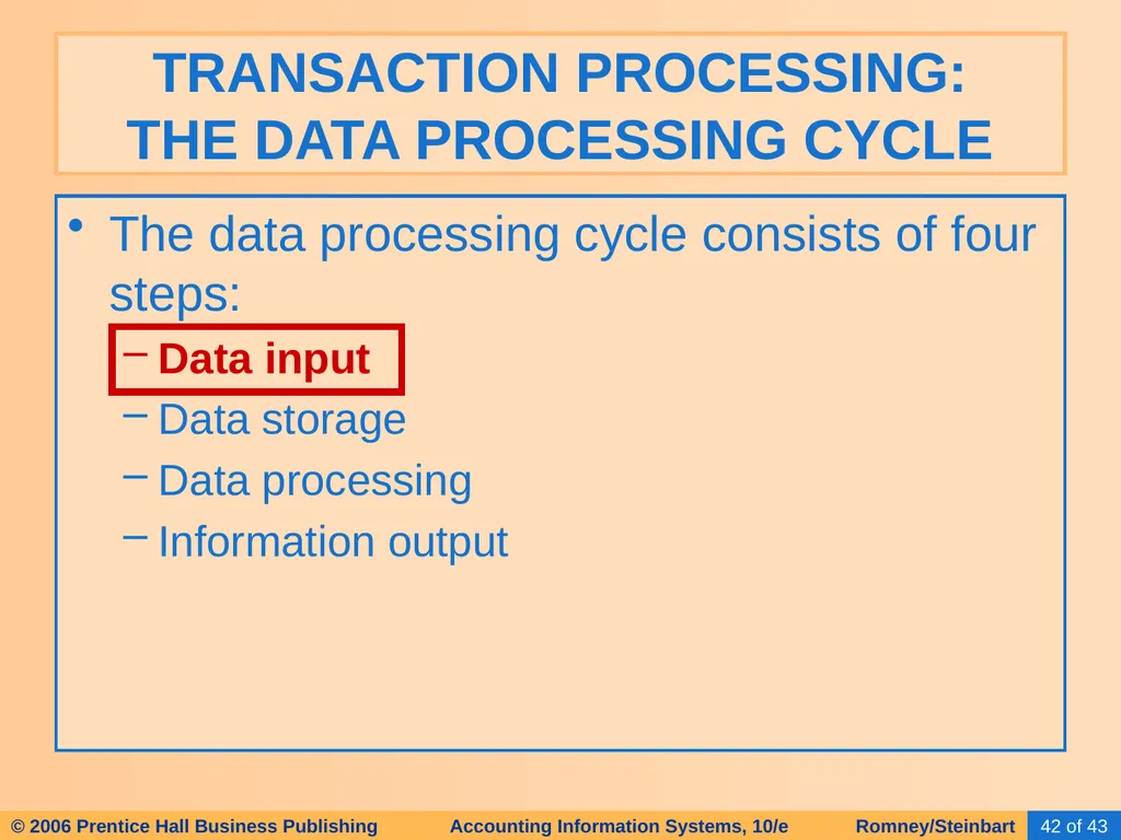 HAPTER 2 Overview of Business Processes - slide 38 of 111