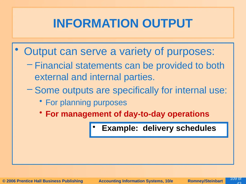 HAPTER 2 Overview of Business Processes - slide 102 of 111