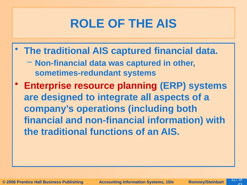HAPTER 2 Overview of Business Processes - slide 110 of 111