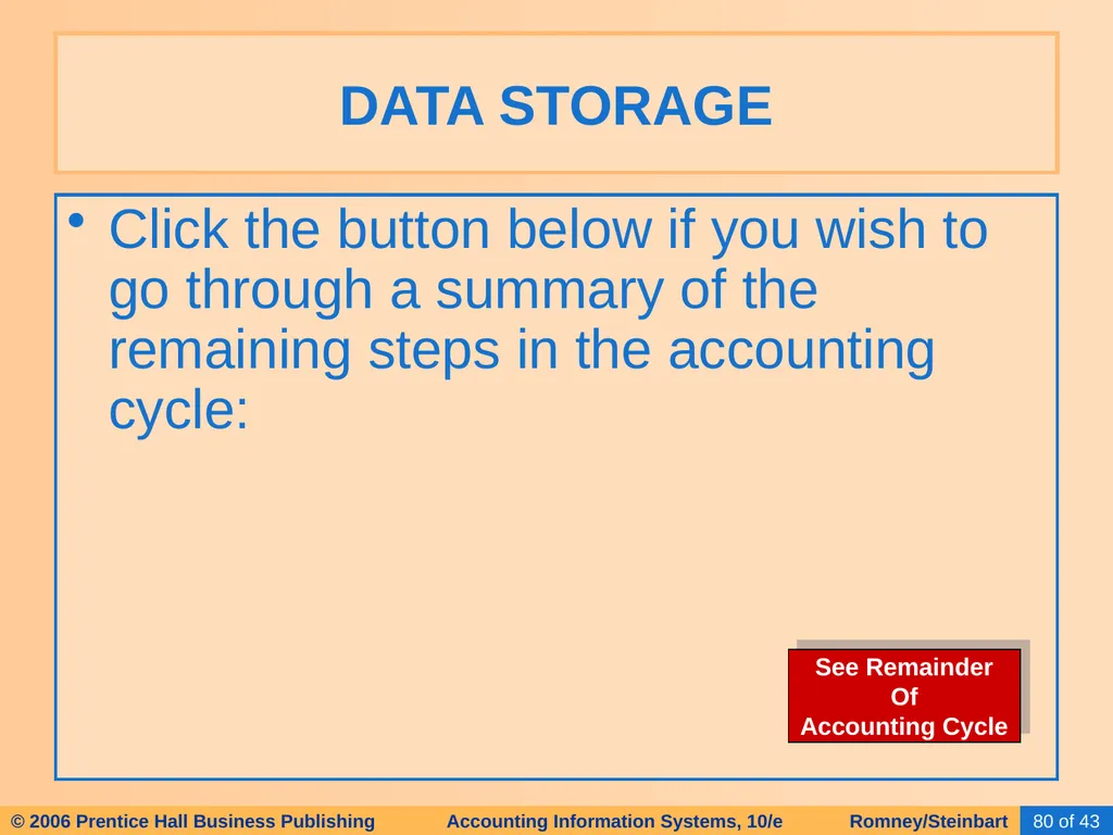 HAPTER 2 Overview of Business Processes - slide 76 of 111