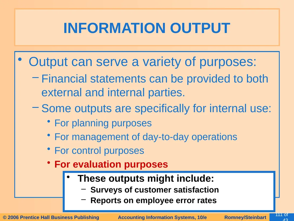 HAPTER 2 Overview of Business Processes - slide 104 of 111