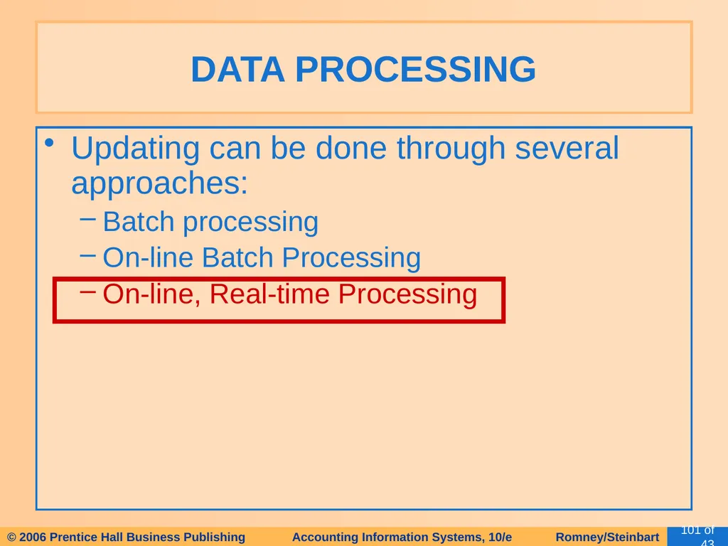 HAPTER 2 Overview of Business Processes - slide 94 of 111