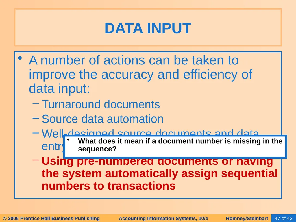 HAPTER 2 Overview of Business Processes - slide 43 of 111