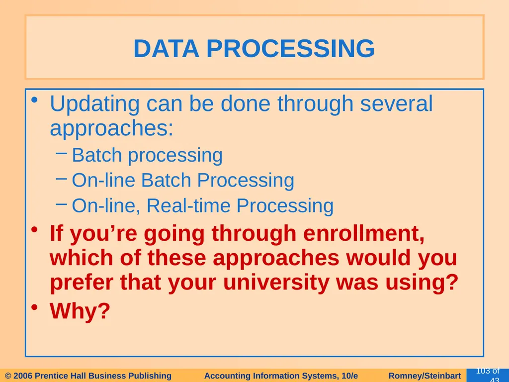 HAPTER 2 Overview of Business Processes - slide 96 of 111
