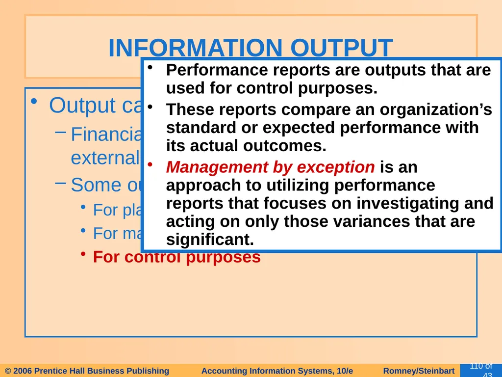 HAPTER 2 Overview of Business Processes - slide 103 of 111