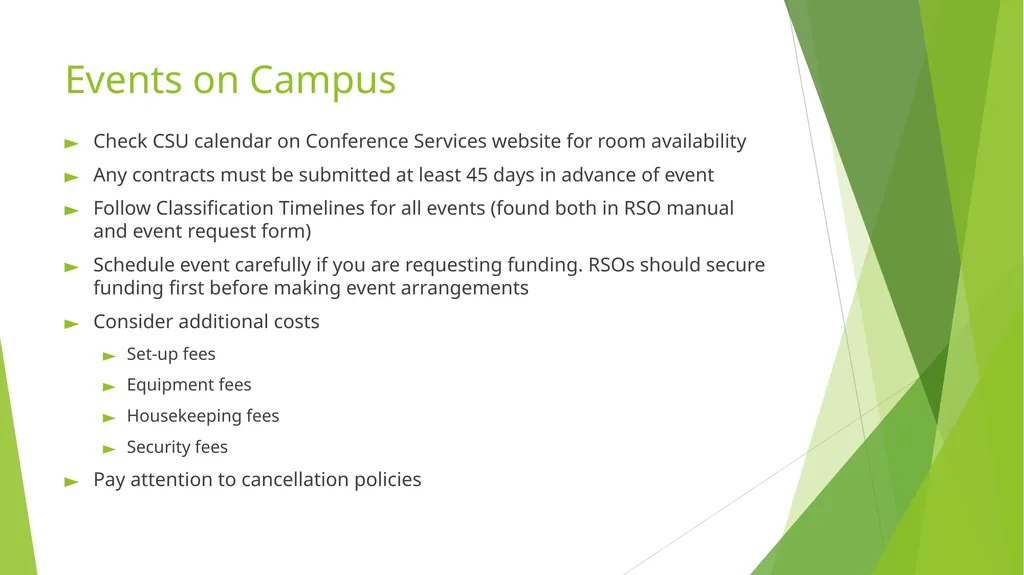 RSO Treasurer Training Presenter: Dan Lenhart, - slide 16 of 22