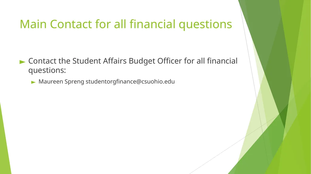 RSO Treasurer Training Presenter: Dan Lenhart, - slide 3 of 22