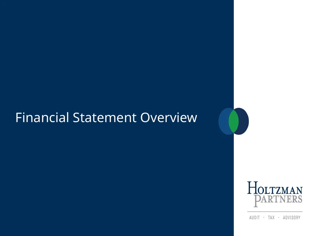 Financial Statements Literacy September 19, 2018 - slide 4 of 38