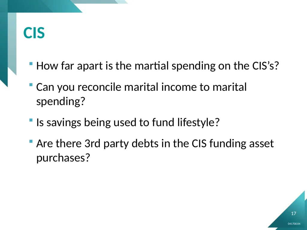 “Dedicated to Enhancing the Legal Profession - slide 17 of 27