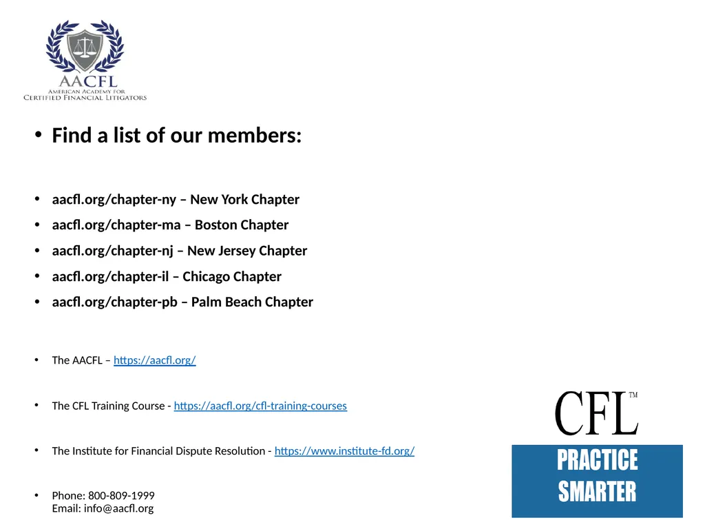 “Dedicated to Enhancing the Legal Profession - slide 27 of 27