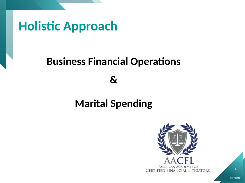“Dedicated to Enhancing the Legal Profession - slide 5 of 27