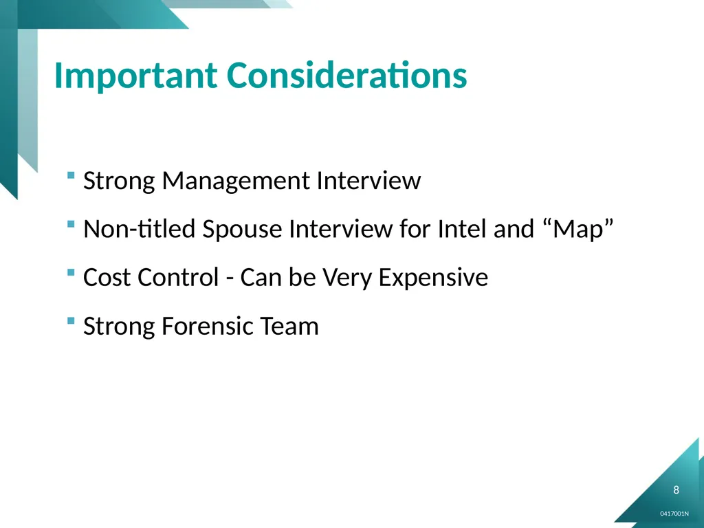 “Dedicated to Enhancing the Legal Profession - slide 8 of 27