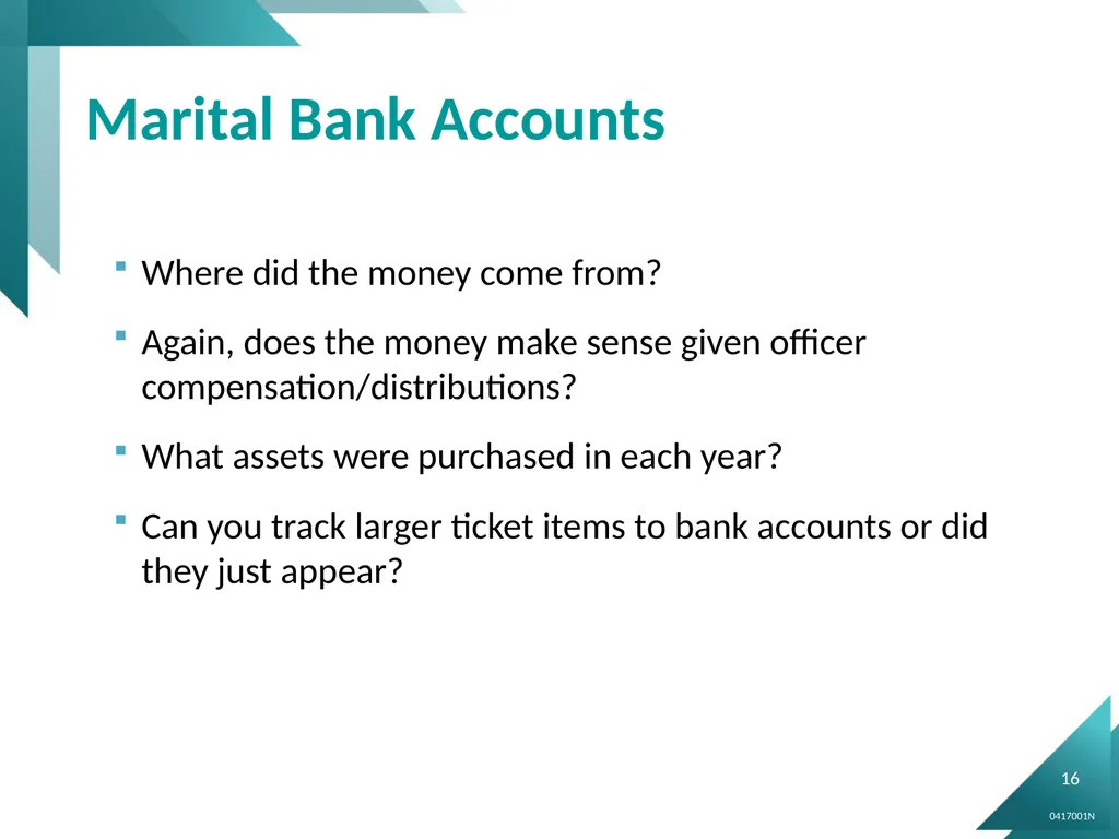 “Dedicated to Enhancing the Legal Profession - slide 16 of 27