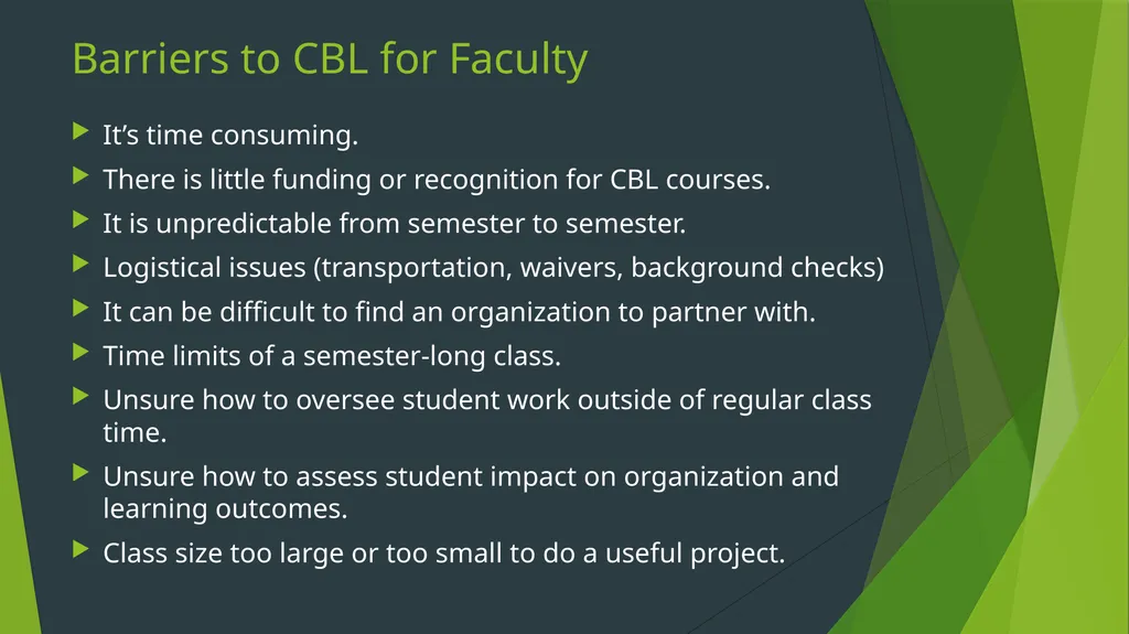 Community-Based Learning Meghan Ashlin Rich, - slide 13 of 27