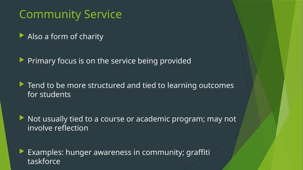 Community-Based Learning Meghan Ashlin Rich, - slide 7 of 27