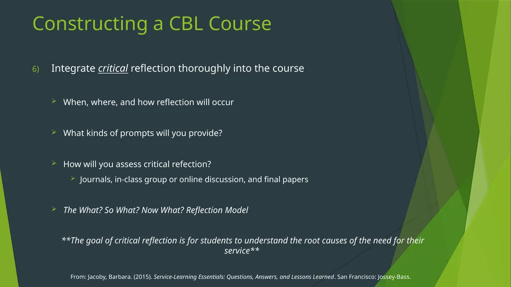 Community-Based Learning Meghan Ashlin Rich, - slide 24 of 27