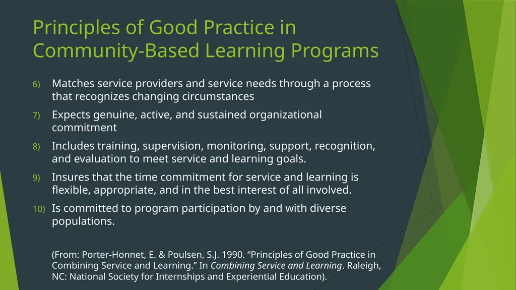Community-Based Learning Meghan Ashlin Rich, - slide 17 of 27