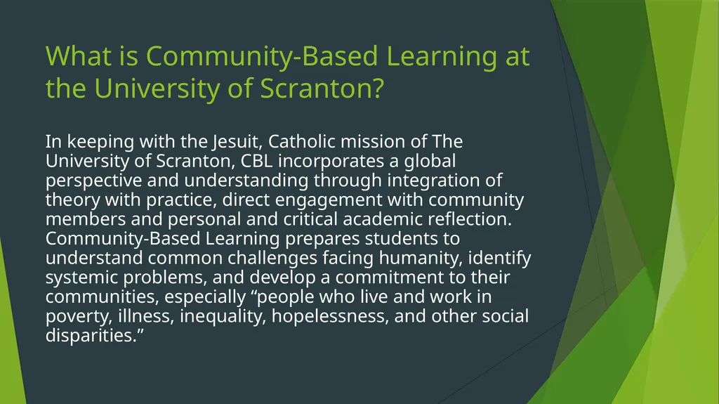 Community-Based Learning Meghan Ashlin Rich, - slide 3 of 27