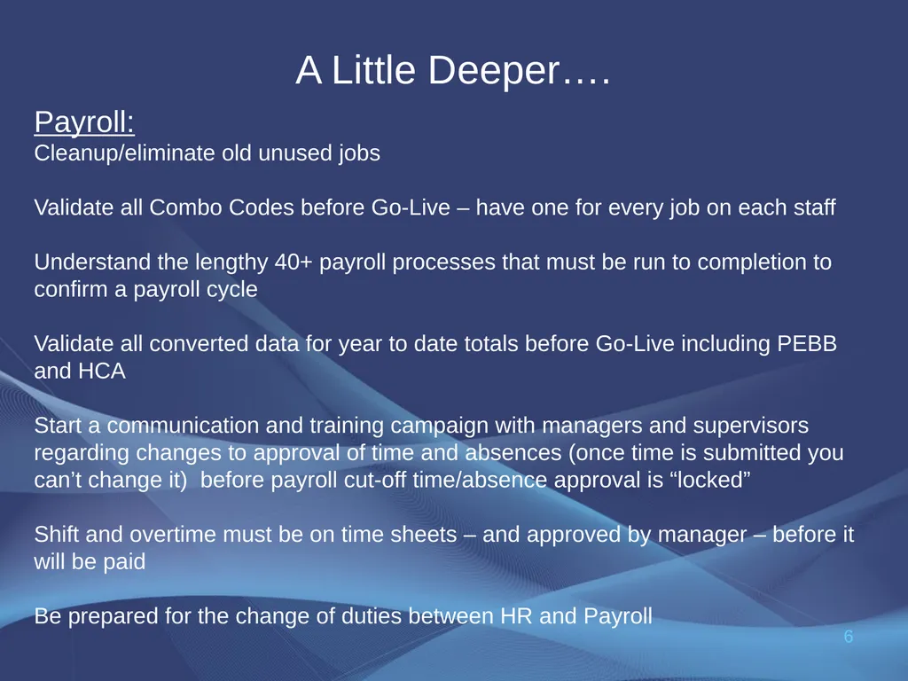First Link: What We’ve Learned So Far How to - slide 6 of 22