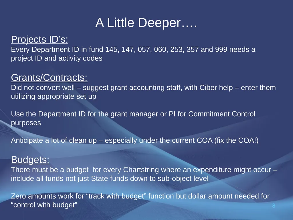 First Link: What We’ve Learned So Far How to - slide 8 of 22