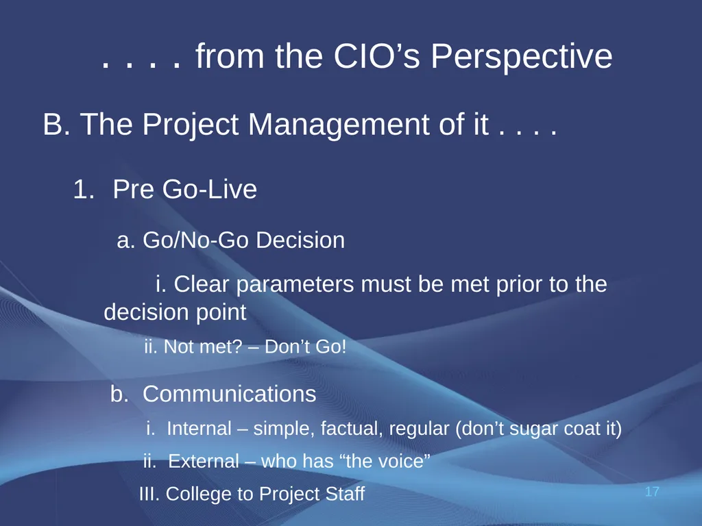 First Link: What We’ve Learned So Far How to - slide 17 of 22