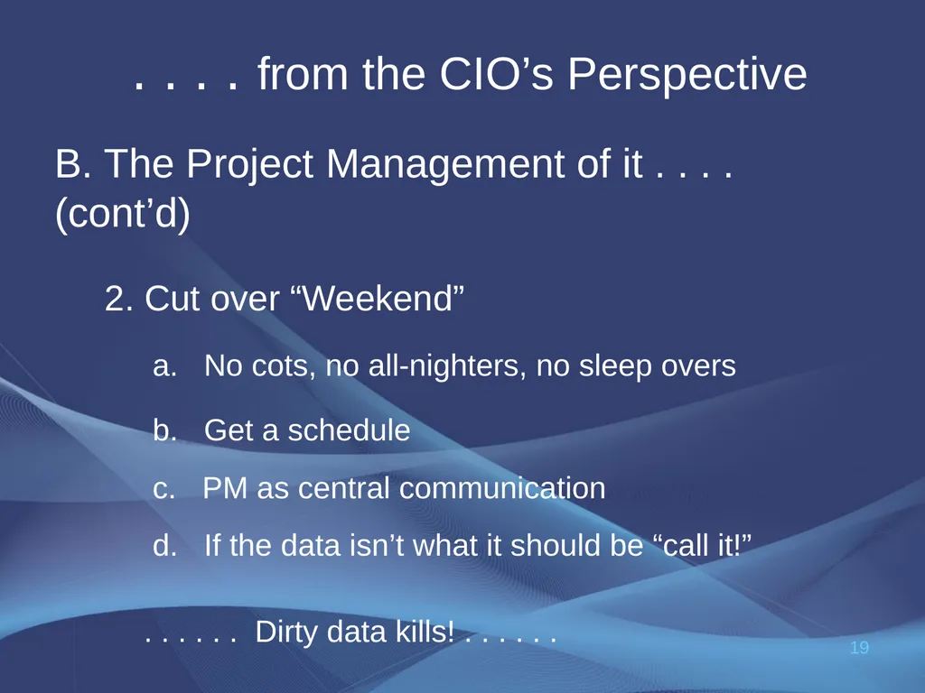 First Link: What We’ve Learned So Far How to - slide 19 of 22