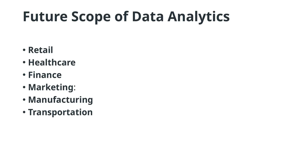 Data Analytics What is Data Analytics Data - slide 13 of 48