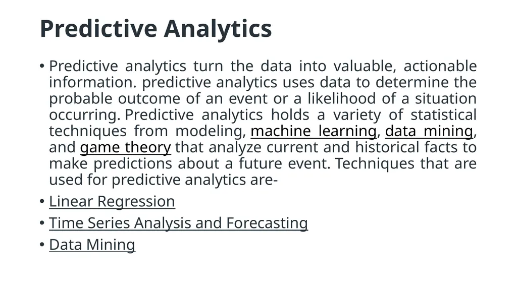 Data Analytics What is Data Analytics Data - slide 6 of 48