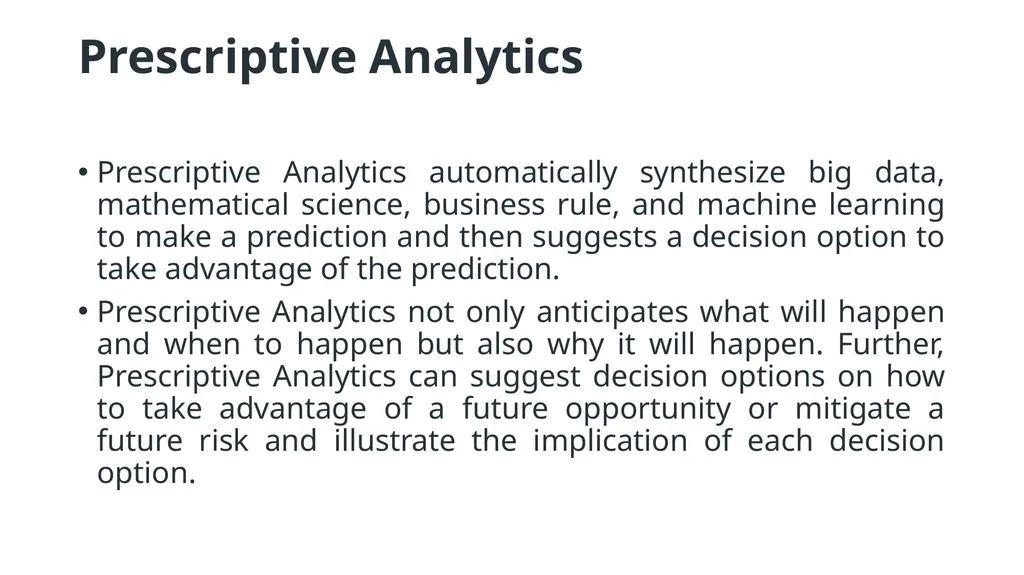 Data Analytics What is Data Analytics Data - slide 9 of 48