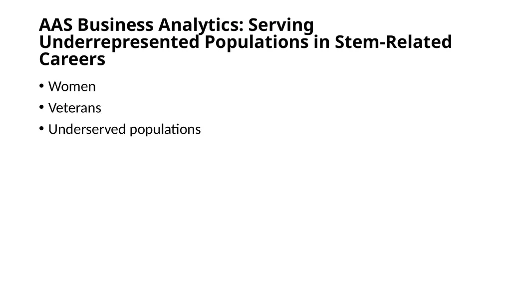 Developing Analytics Curriculum for the Community - slide 16 of 24