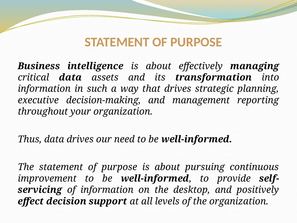BUDGET AND FINANCIAL REPORTING FOR THE ENTERPRISE - slide 5 of 33