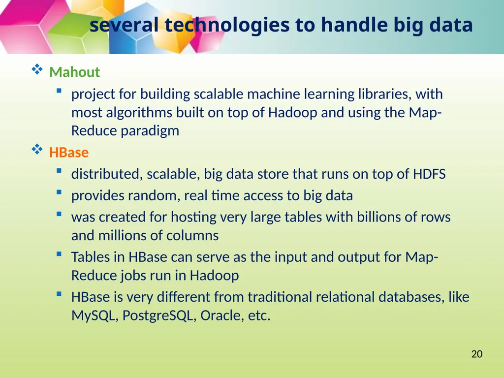 Big Data, Learning Analytics and Education - slide 19 of 28