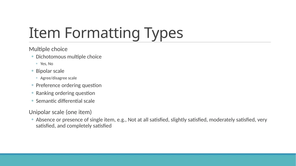 Instrument Development: Measures of Caring and - slide 19 of 64