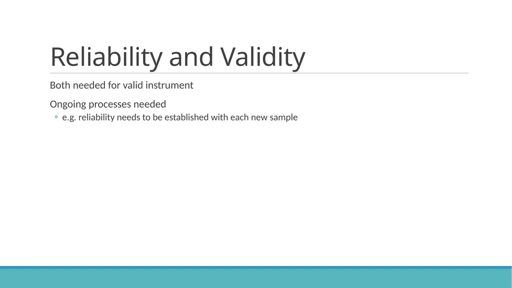 Instrument Development: Measures of Caring and - slide 21 of 64