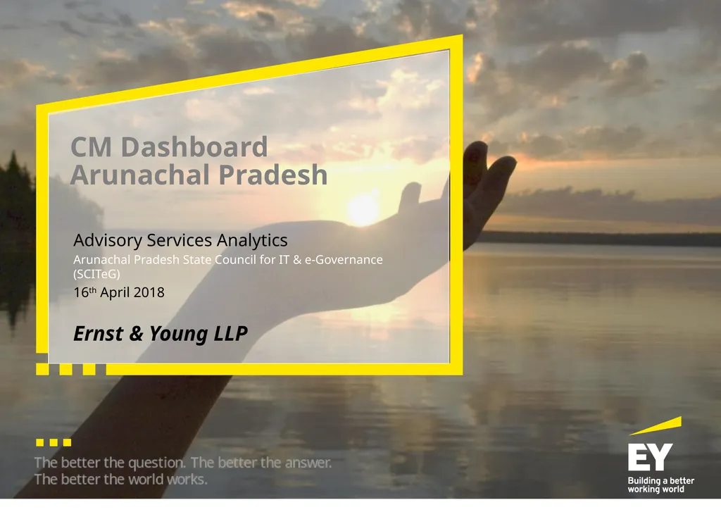 Ernst & Young LLP Advisory Services Analytics - slide 1 of 11