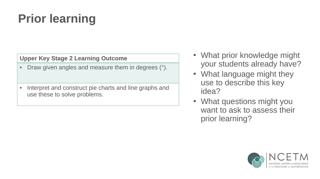 Constructing pie charts from different data - slide 8 of 34