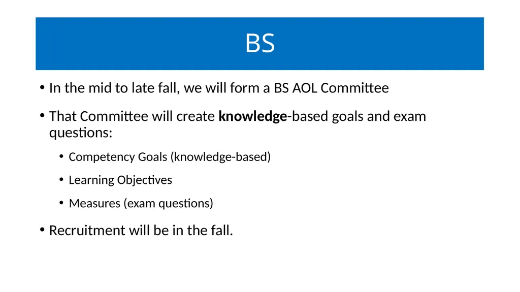 AOL Update Faculty Meeting 4-21-23 College of - slide 10 of 14