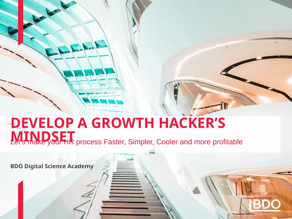 Let's make your HR process Faster, Simpler, Cooler - slide 1 of 10