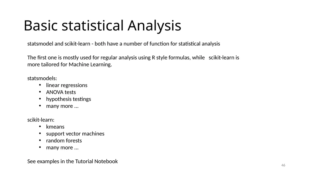 Python for Data Analysis Research Computing - slide 46 of 47