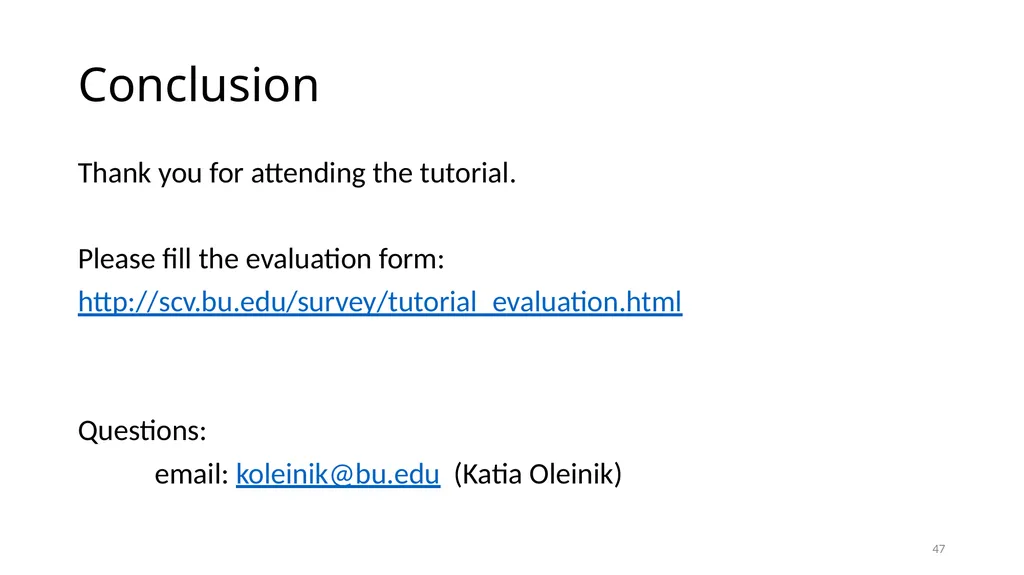 Python for Data Analysis Research Computing - slide 47 of 47