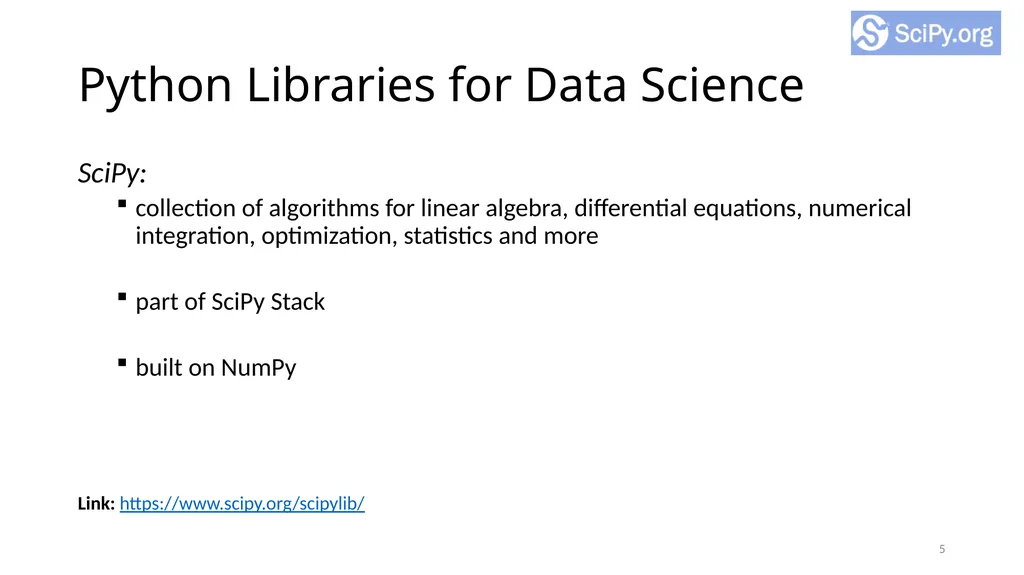 Python for Data Analysis Research Computing - slide 5 of 47