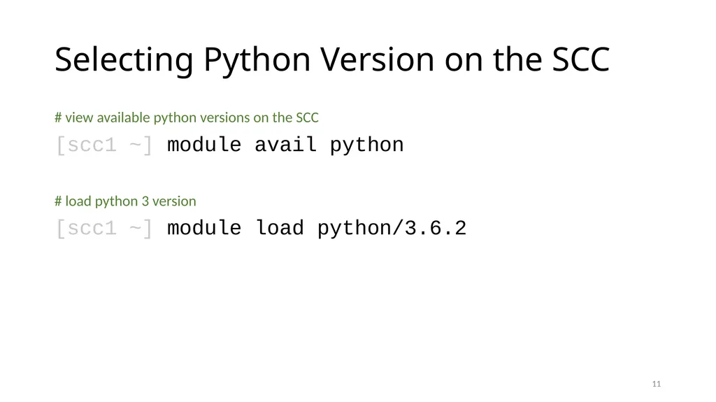 Python for Data Analysis Research Computing - slide 11 of 47
