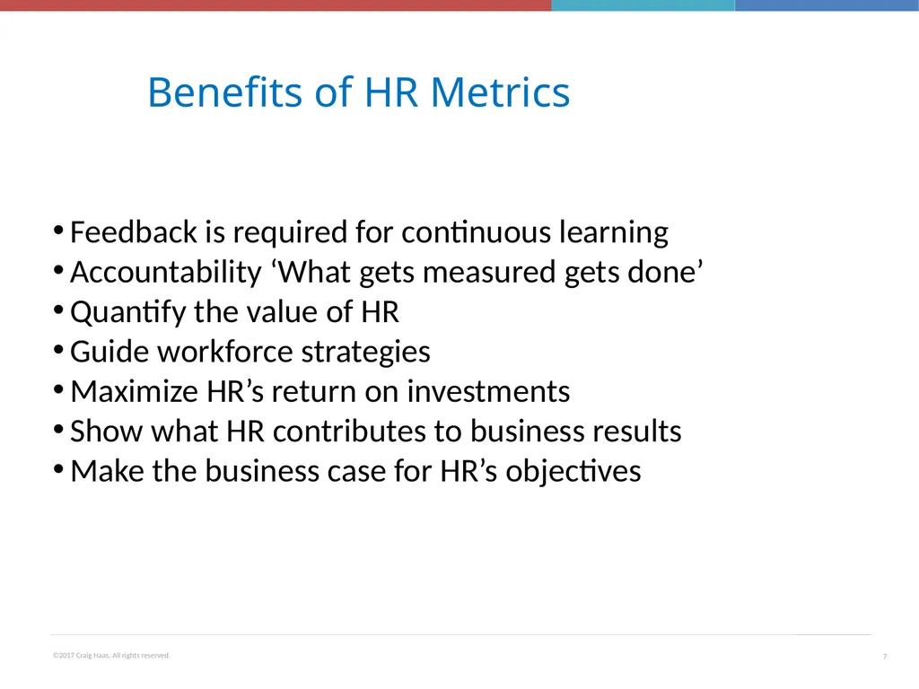 Employee Engagement, HR Metrics & Analytics Talent - slide 7 of 37