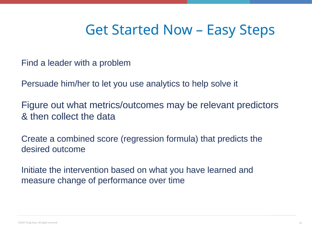 Employee Engagement, HR Metrics & Analytics Talent - slide 34 of 37