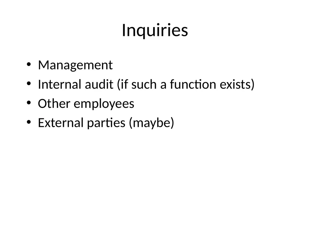 Understanding Audit Risk Assessment Objectives of - slide 17 of 61