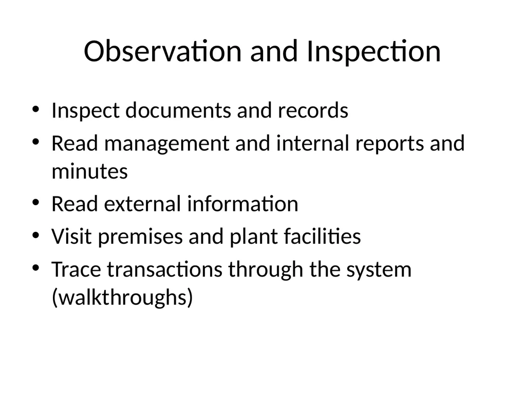 Understanding Audit Risk Assessment Objectives of - slide 19 of 61