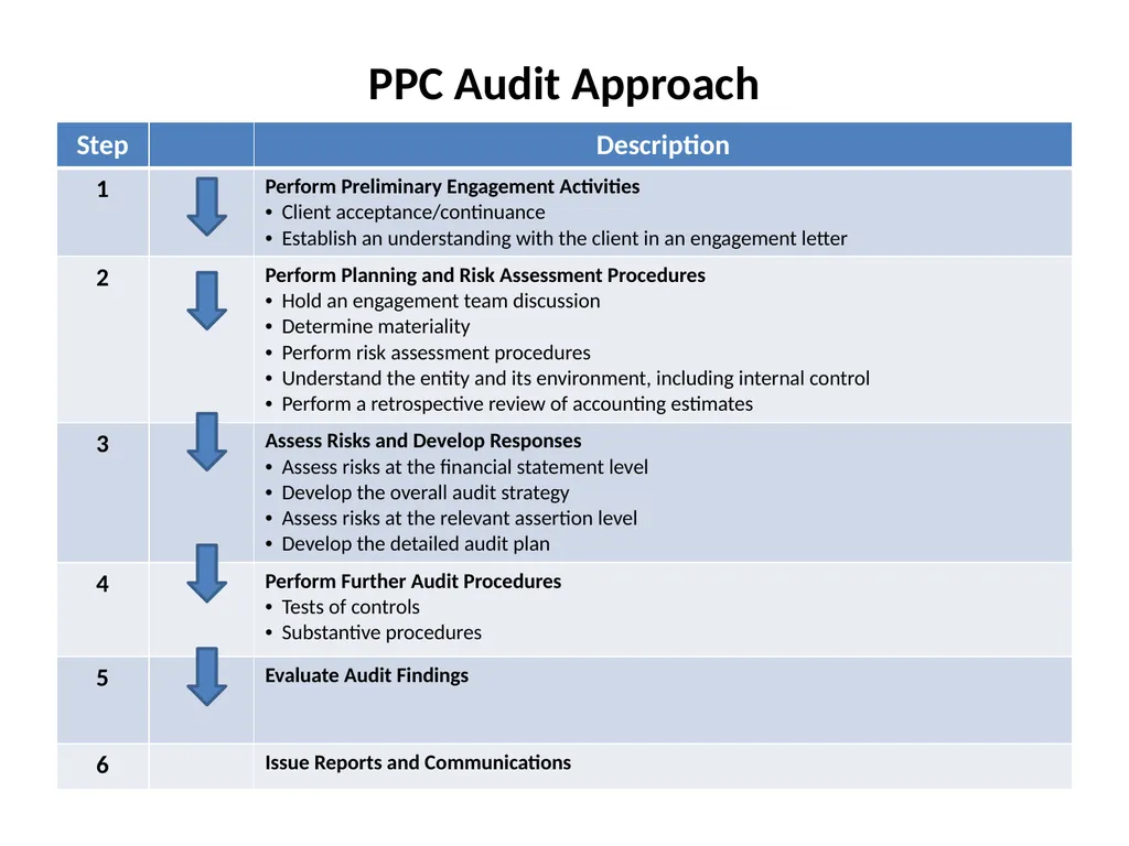 Understanding Audit Risk Assessment Objectives of - slide 4 of 61